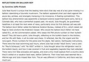 Carrie Balloon Boy excerpt