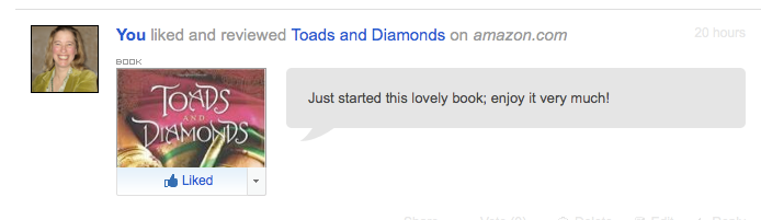 Toads & Diamonds by Heather Tomlinson Picture 1