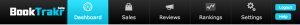 Dashboard for BookTrakr.com