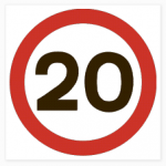20 in a circle